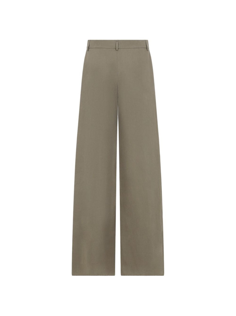 GIORGIO ARMANI New Normal wide-legged trousers outlook