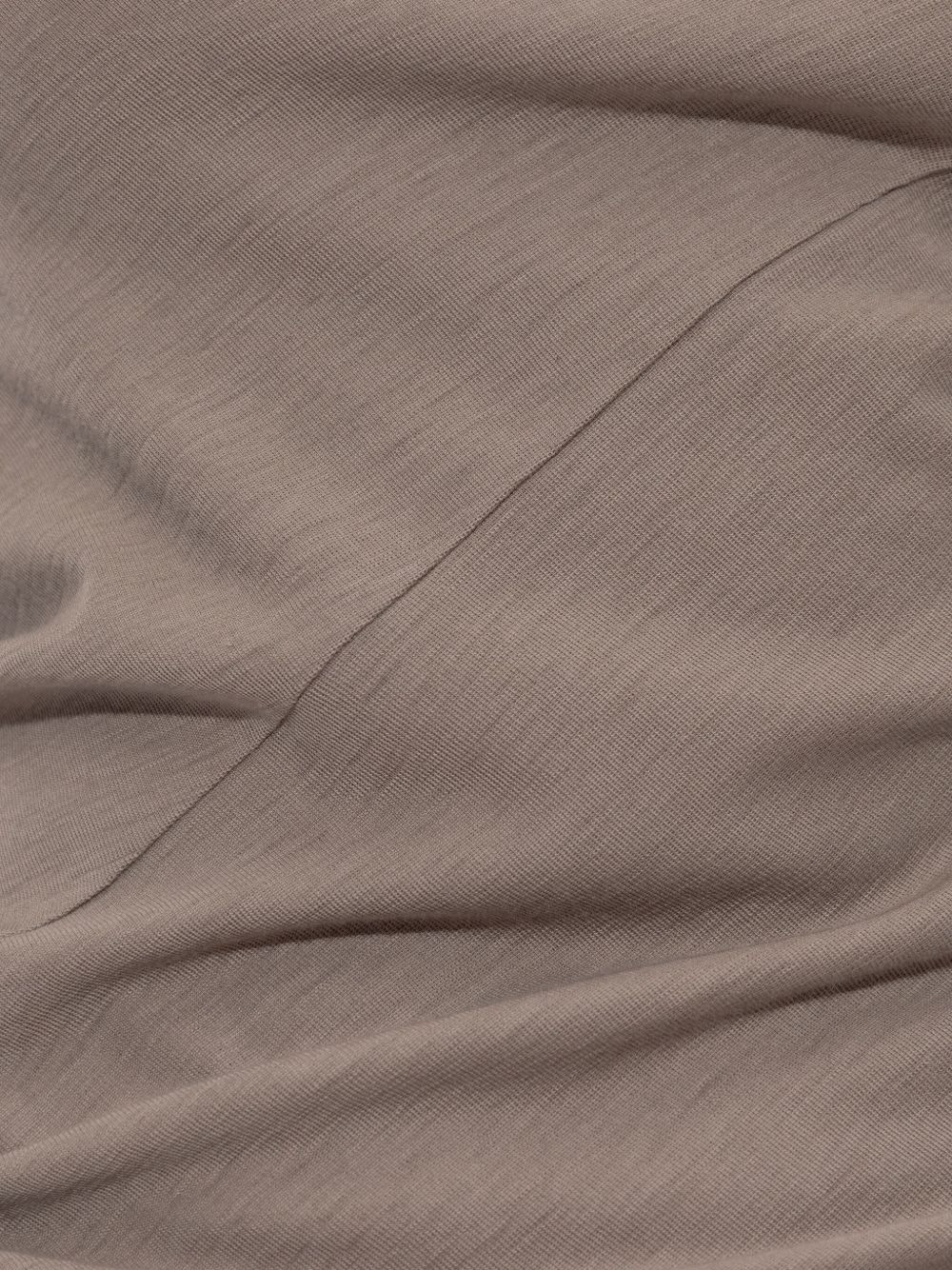 one-shoulder draped top - 5