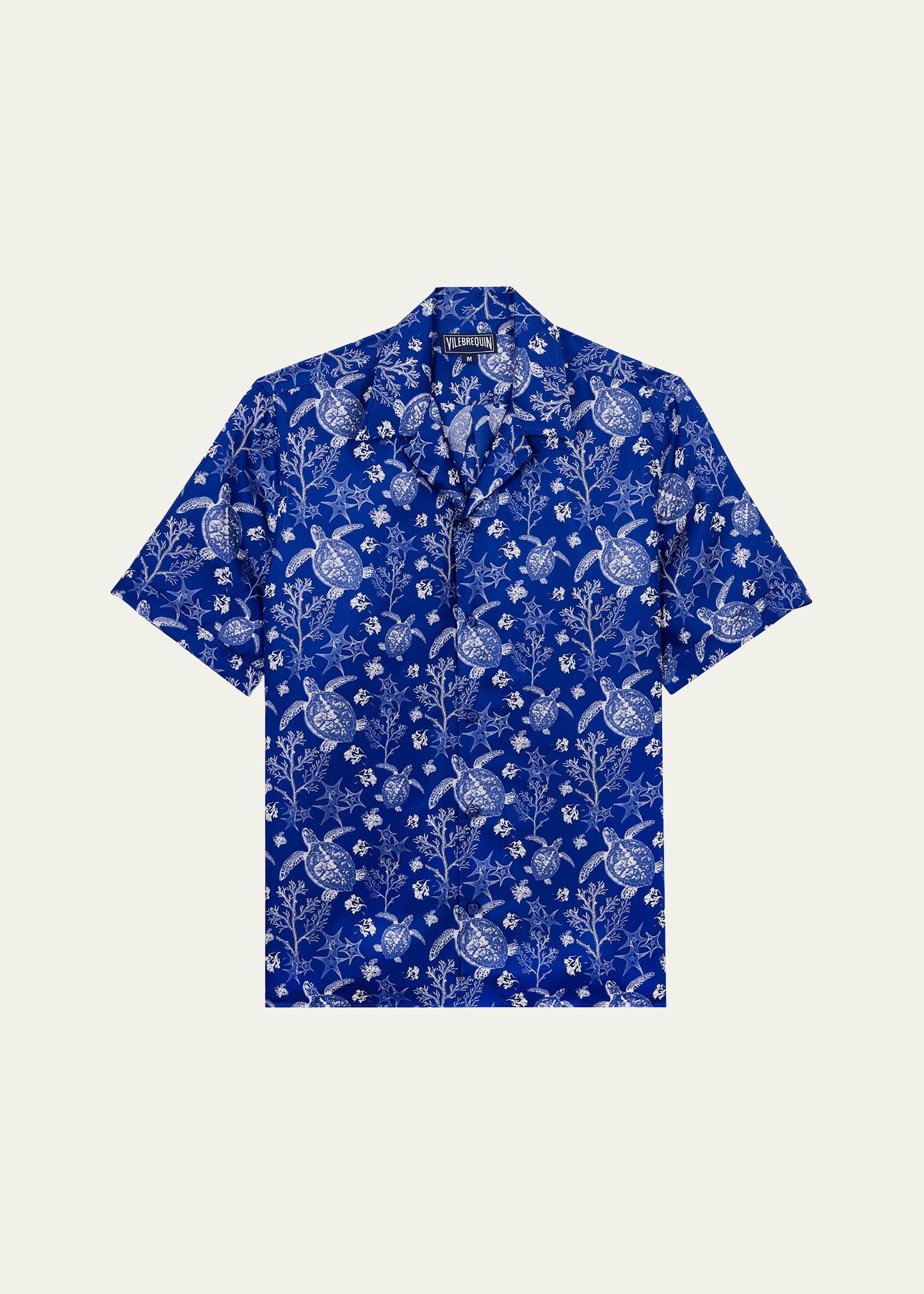 Men's Silk X-Ray Turtles Bowling Shirt - 1