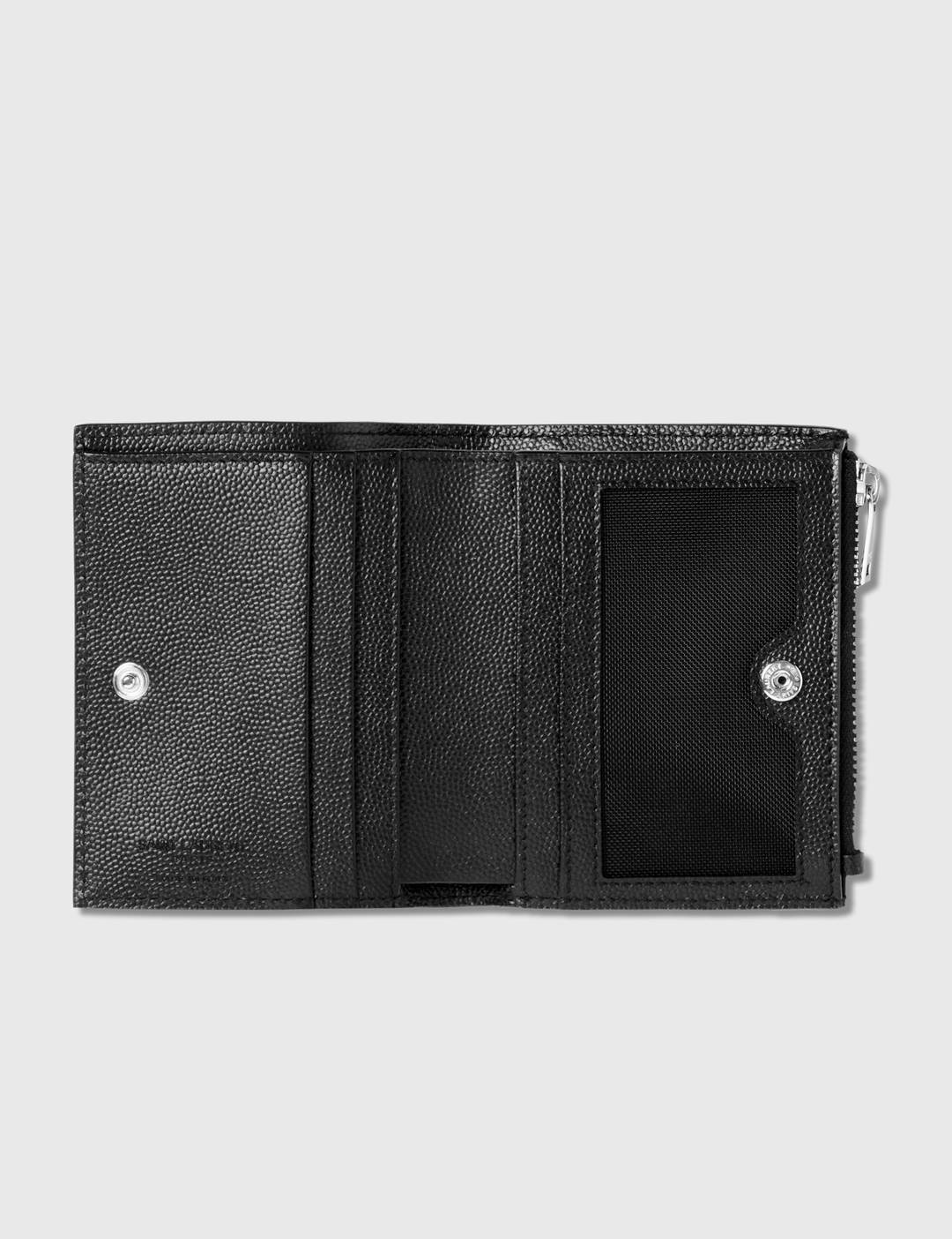 Grain Leather Zipped Card Holder - 4