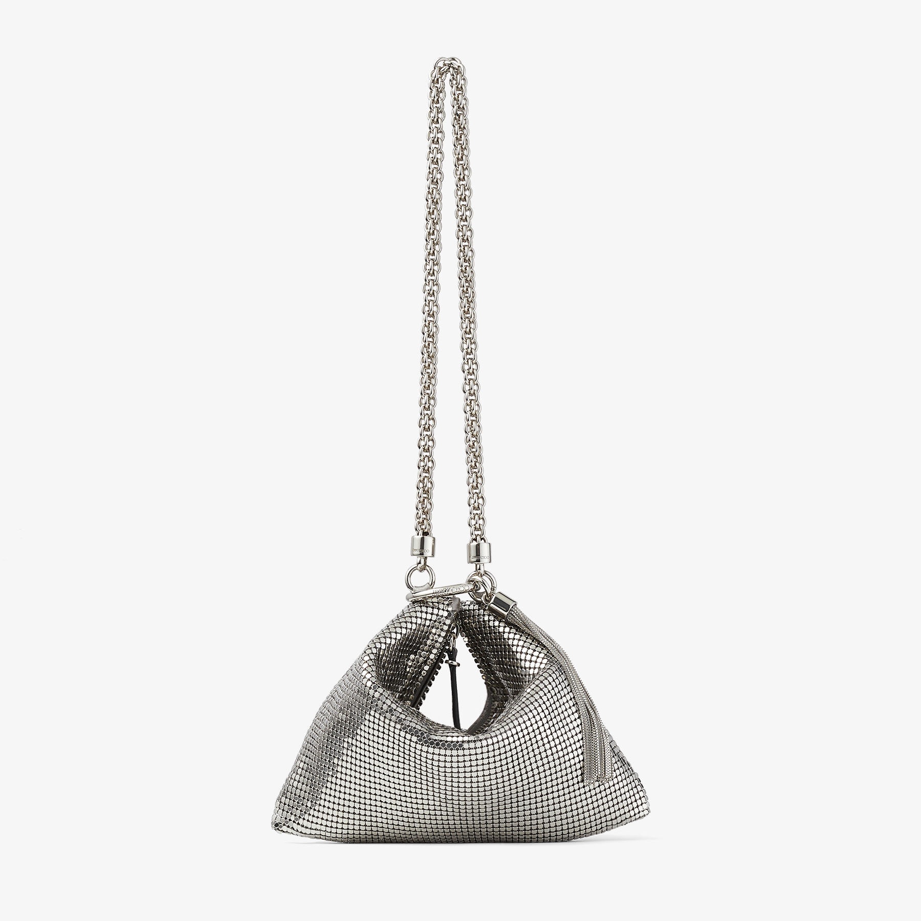 Callie Mini
Silver Metal Mesh Mini Bag - 1