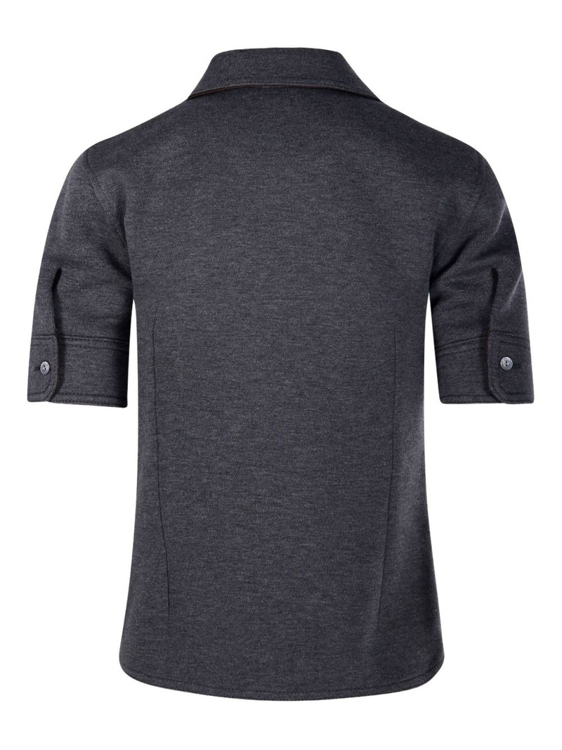 GUCCI button collar shirt outlook