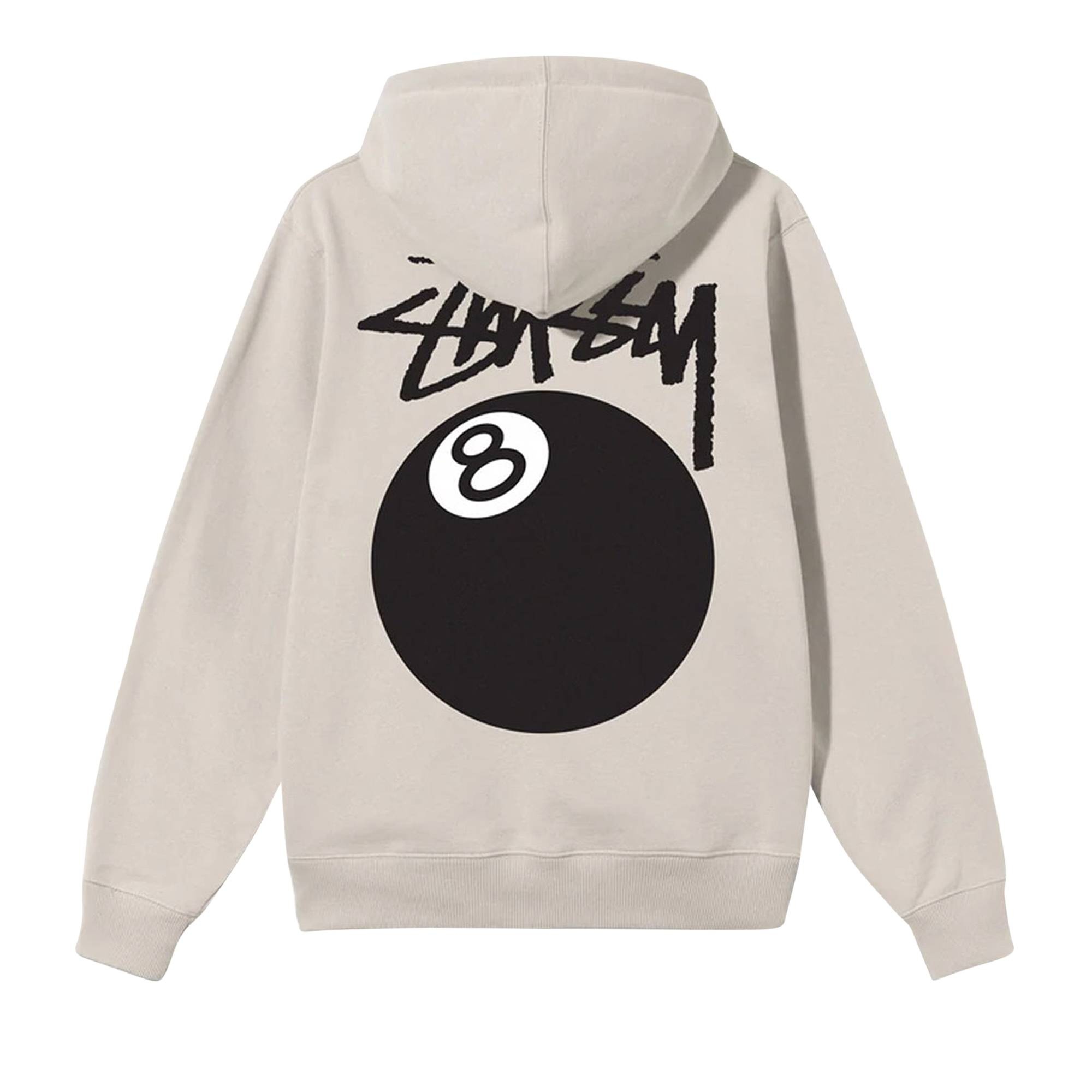 Stussy 8 Ball Zip Hood 'Smoke' - 2