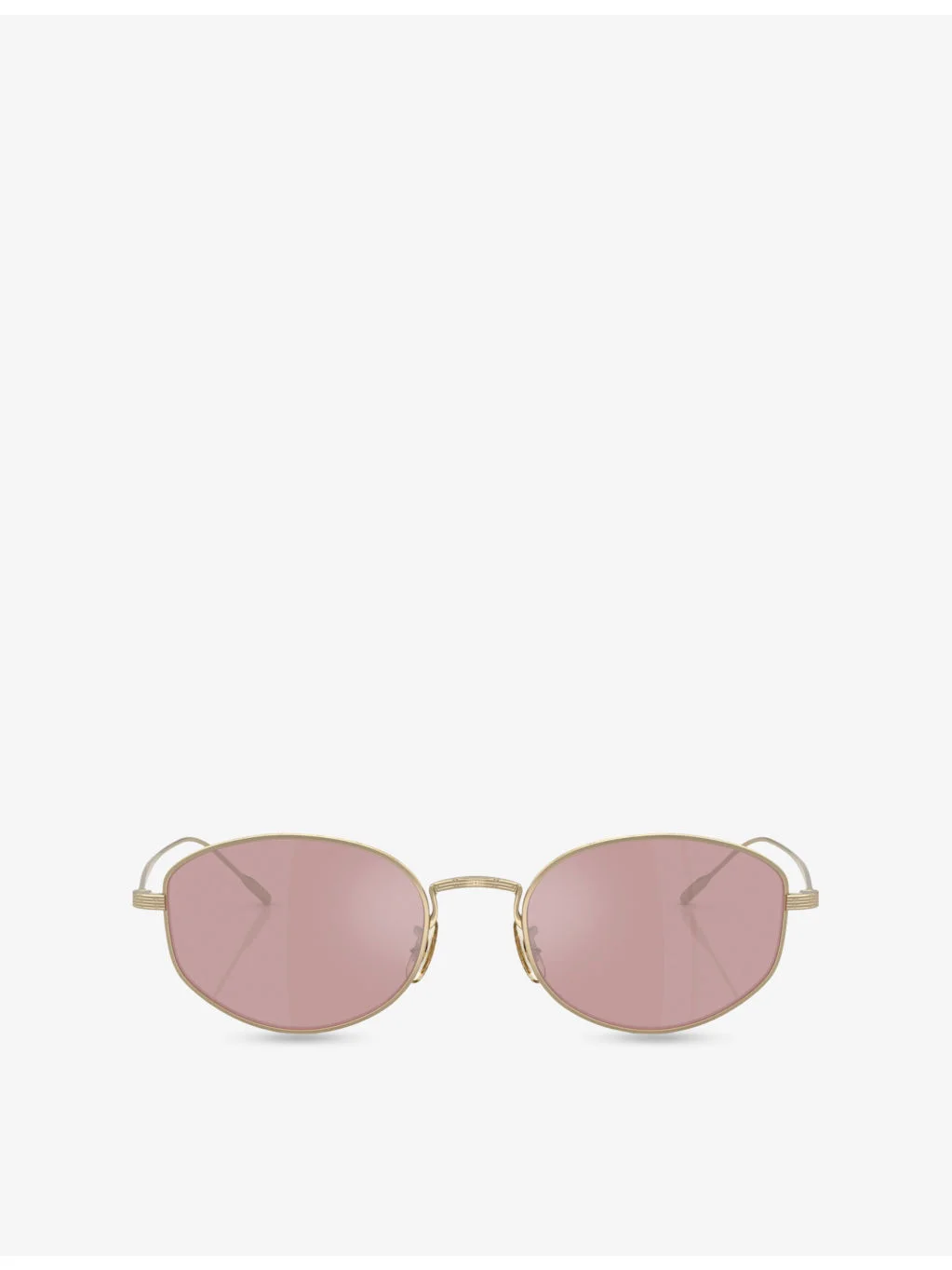 OV1347ST Sirry Oval-Frame Titanium Sunglasses - 1