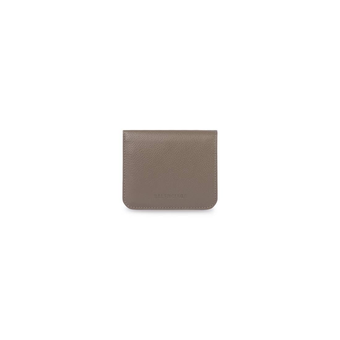 Essential Flap Coin And Card Holder in Green/silver - 1