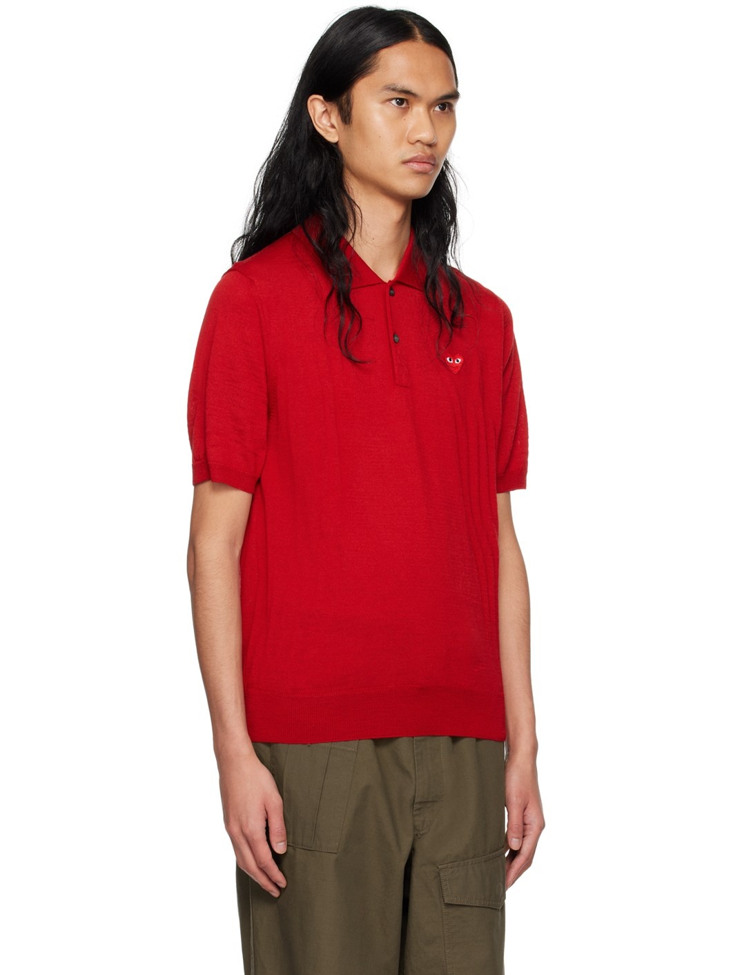 Red Patch Polo - 2