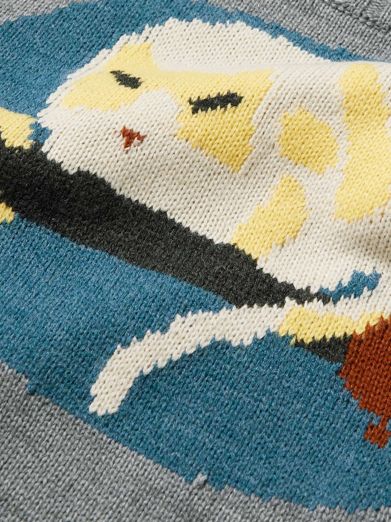 Fat Cat Intarsia Sweater 3