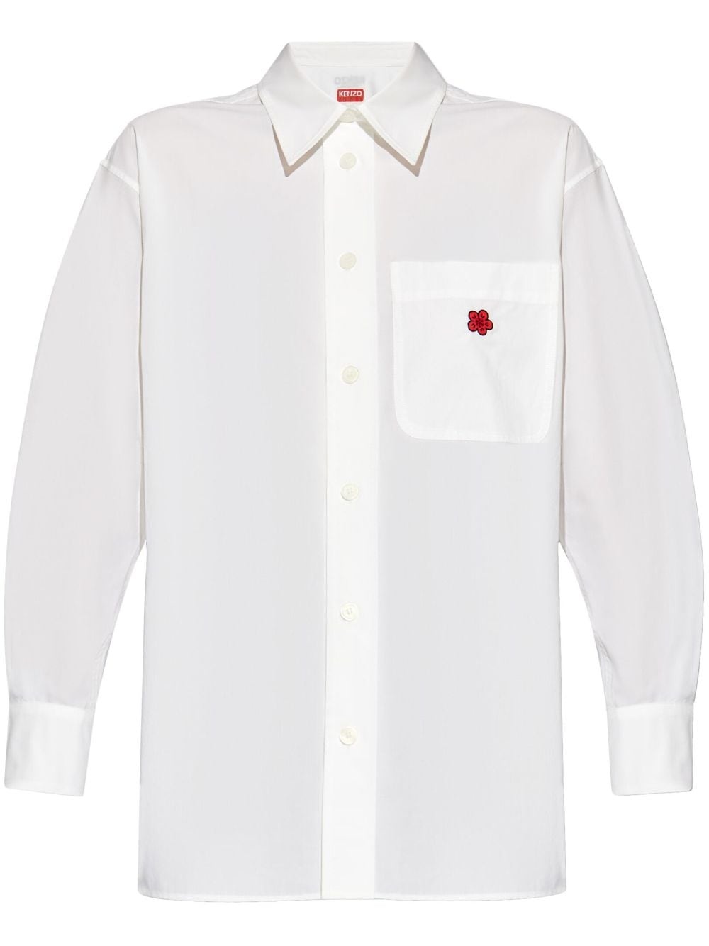 Boke Flower cotton shirt - 1