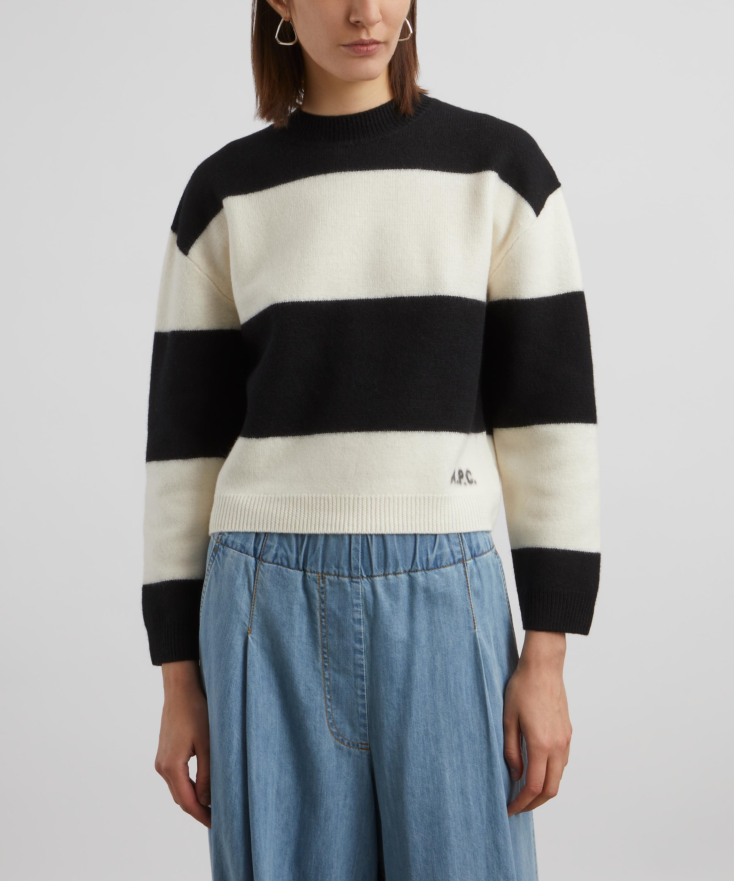 Penny Striped Merino Wool Jumper - 3