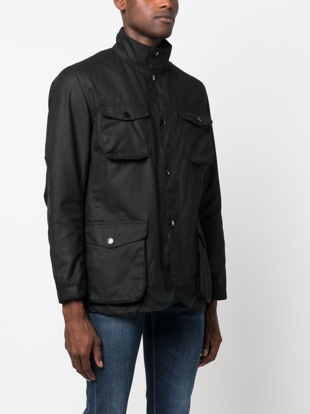 Ogston waxed cotton jacket - 3