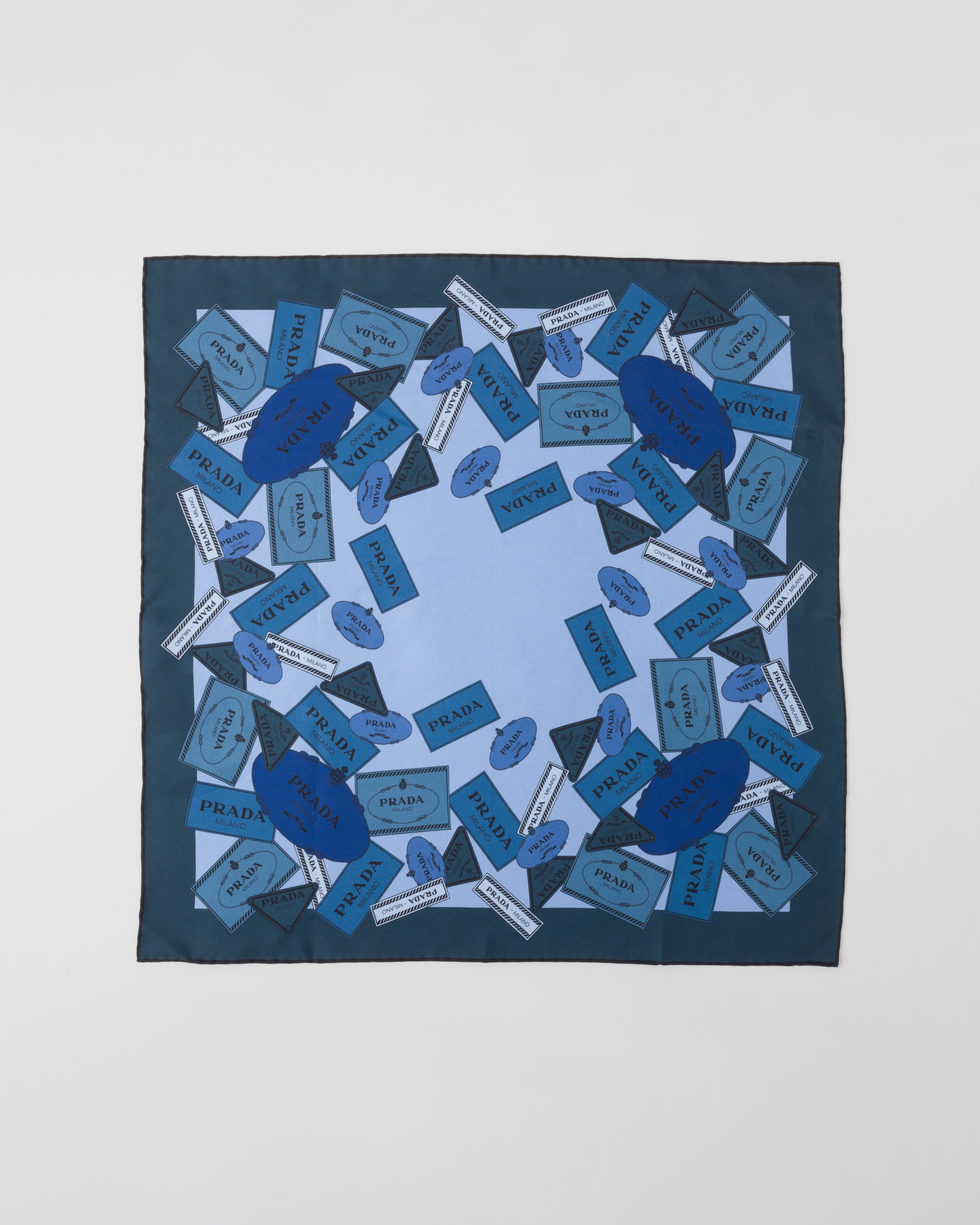 Printed twill scarf - 3