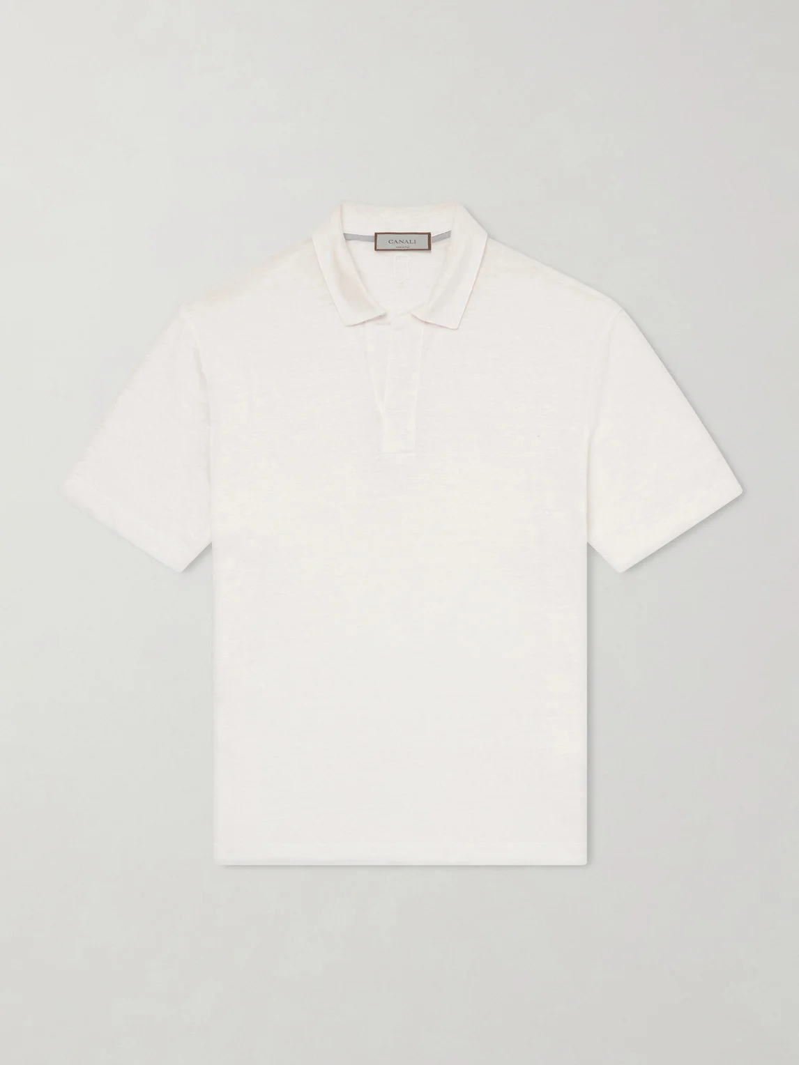 Linen Polo Shirt - 1