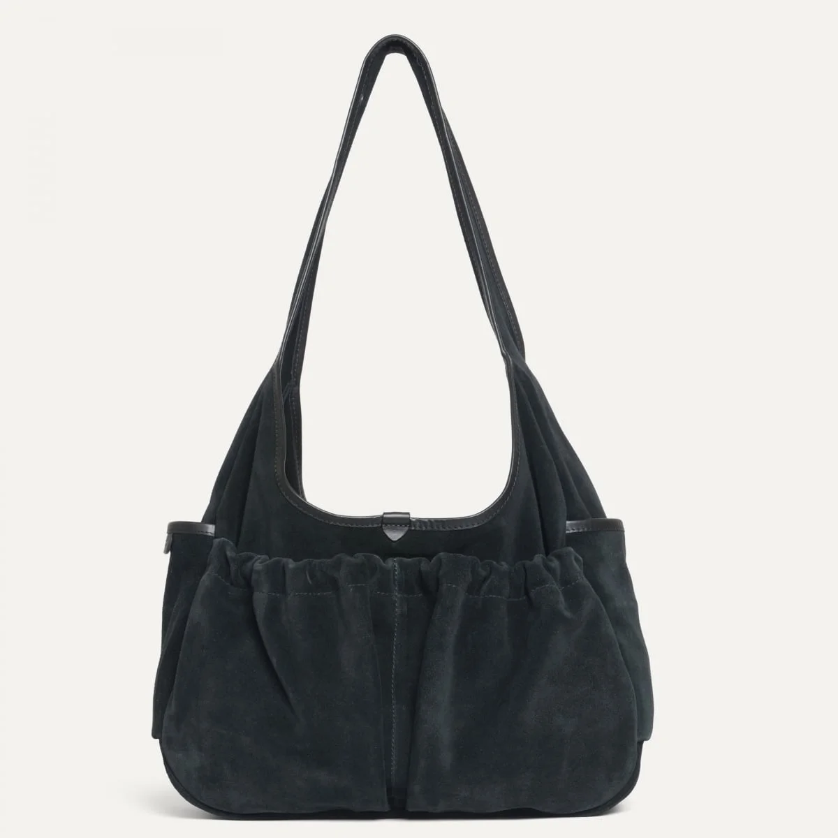 PAULA BAG - BLACK SUEDE - 1