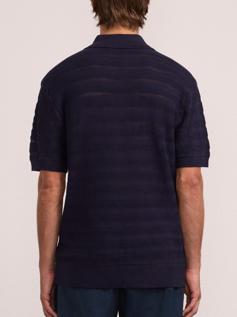 VIDAL COTTON JACQUARD POLO 5