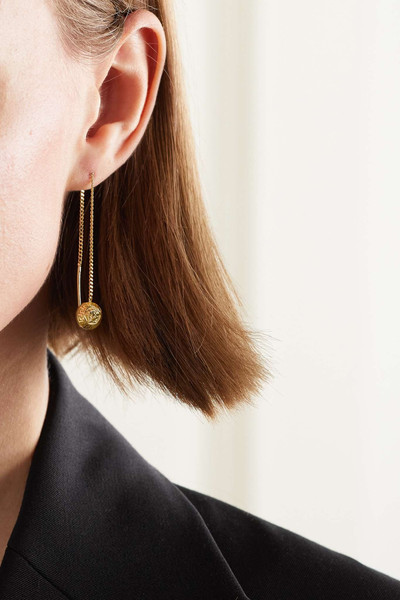 VERSACE Medusa gold-tone earrings outlook