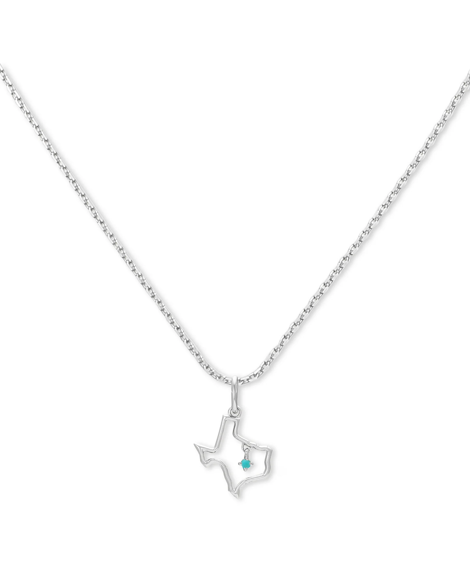 Texas Charm Necklace in Sterling Silver - 1