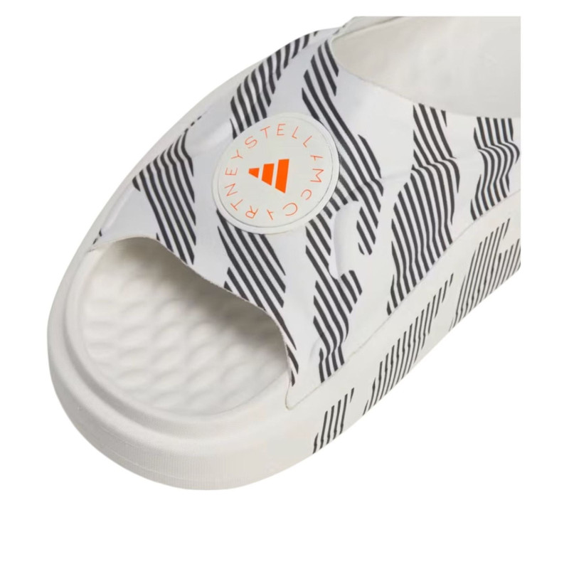 (WMNS) adidas x Stella McCartney Slide 'White Black' IE8769 3