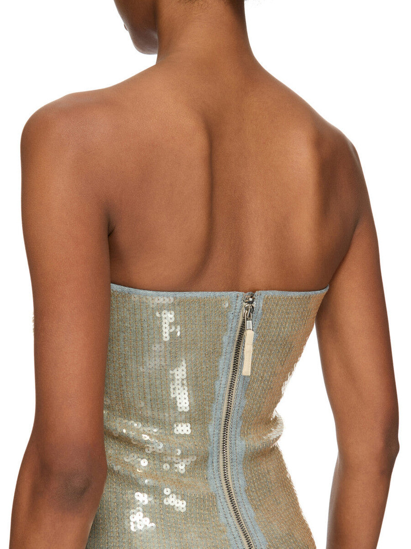 Rick Owens sequin-embellishment maxi dress outlook