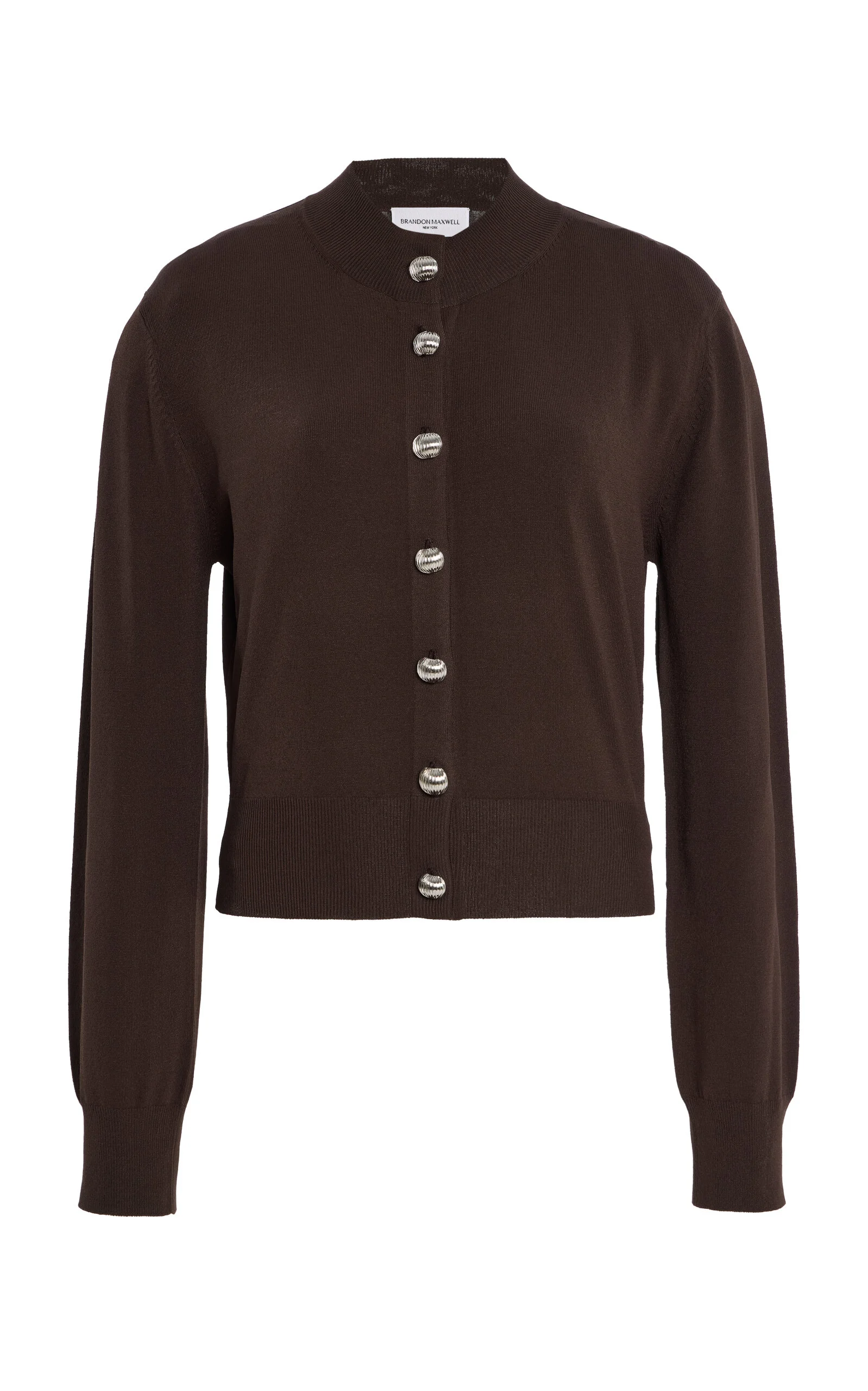 The Aubrey Knit Cardigan brown - 1