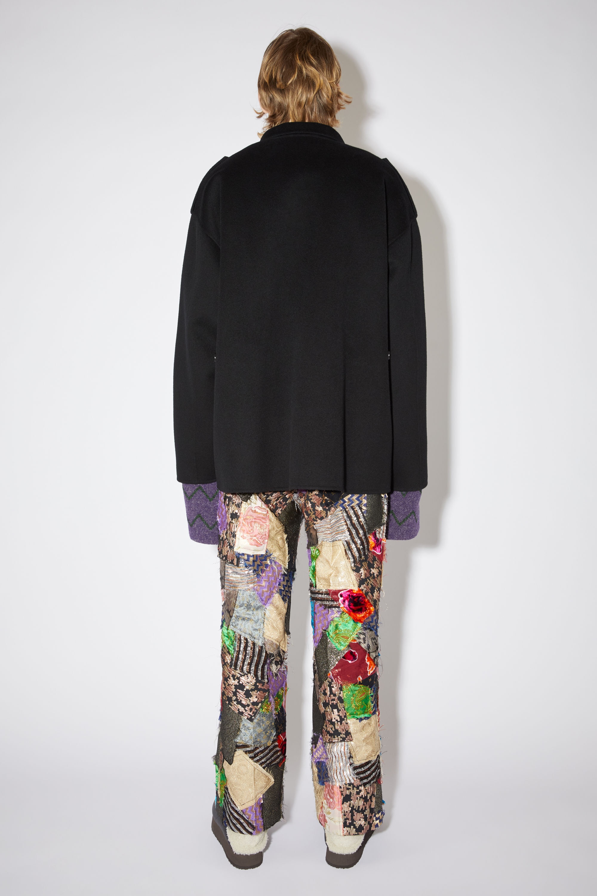 Wool jacket - Black - 3