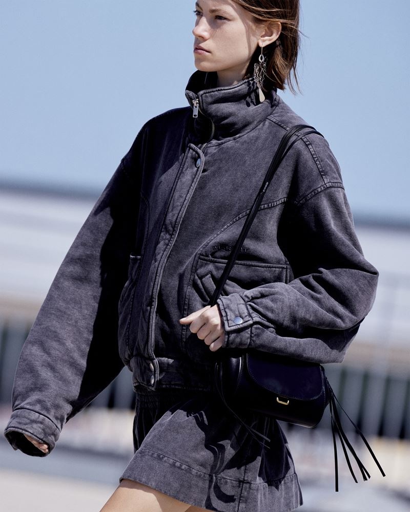 ISABEL MARANT｜DOWN JACKETS (PARVETI (VE0248FA B1M02E 02 Isabel Marant Étoile Women's Isabel Marant Parveti jacket in