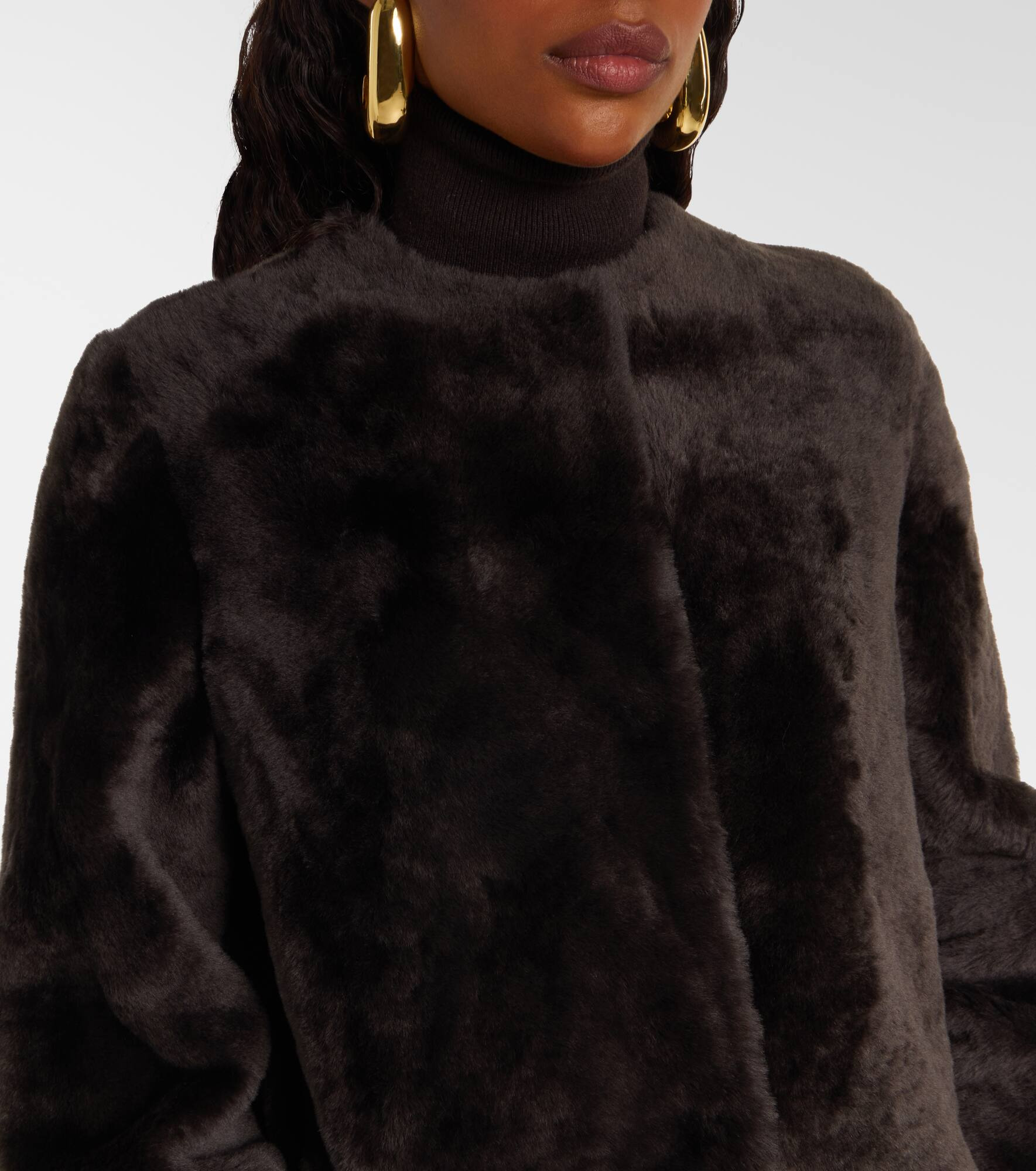 Shearling coat - 4
