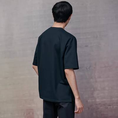 Hermès T-shirt with leather detail outlook