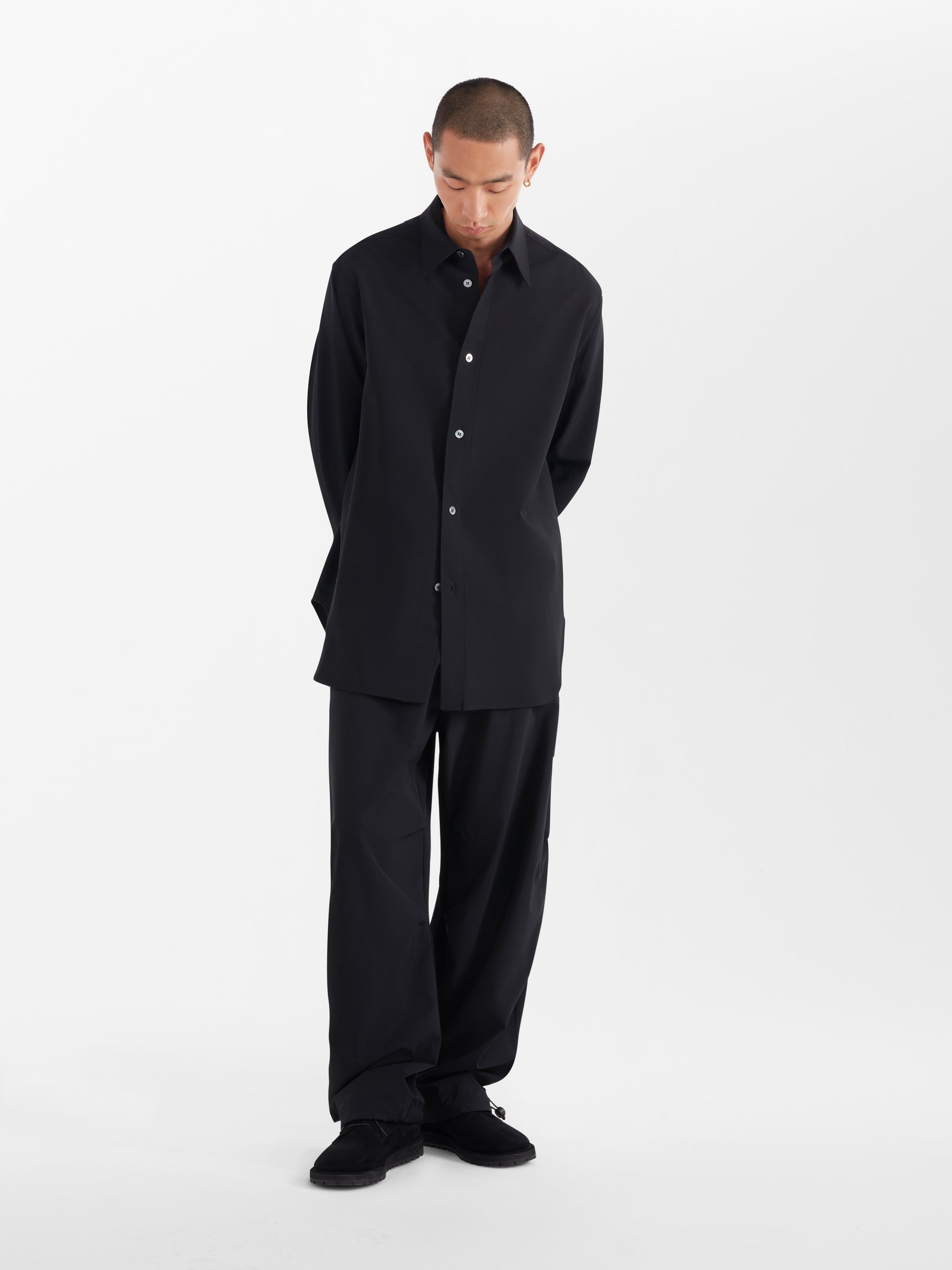 Studio Nicholson Akako Viscose Shirt | REVERSIBLE
