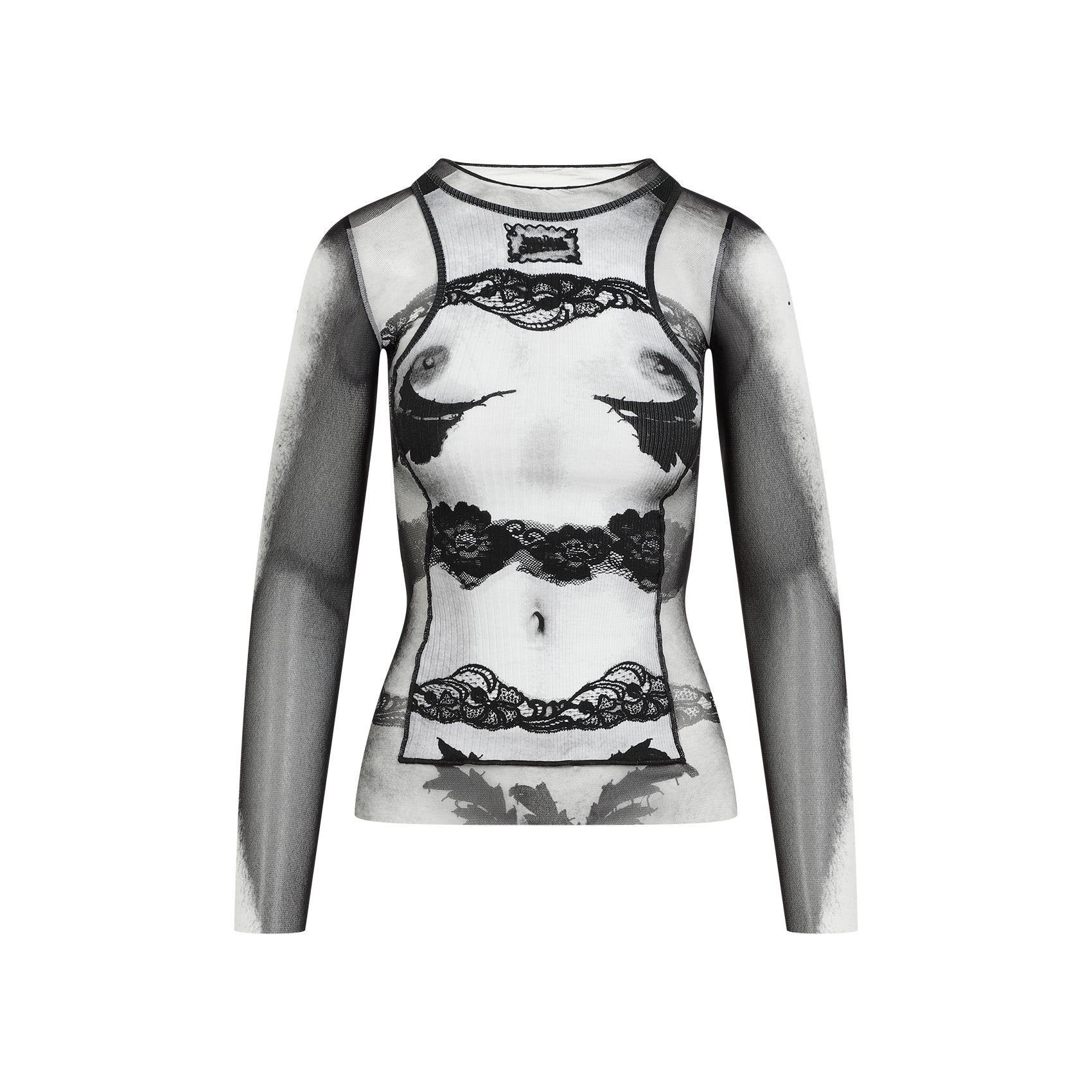Jean Paul Gaultier "Body Lace Mariniere" Top Women - 1