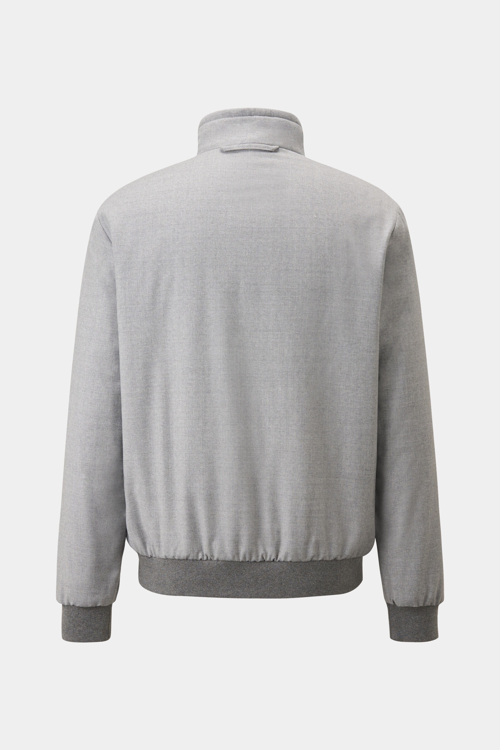 Yoris Flannel blouson in Light gray - 3