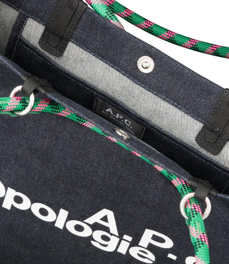 A.P.C. TOPOLOGIE TOTE BAG 5
