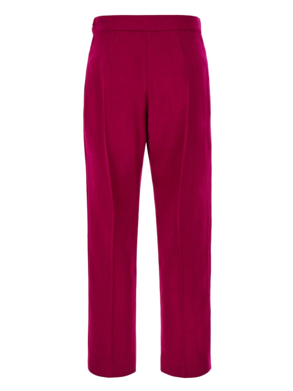 wool-blend cropped trousers - 2