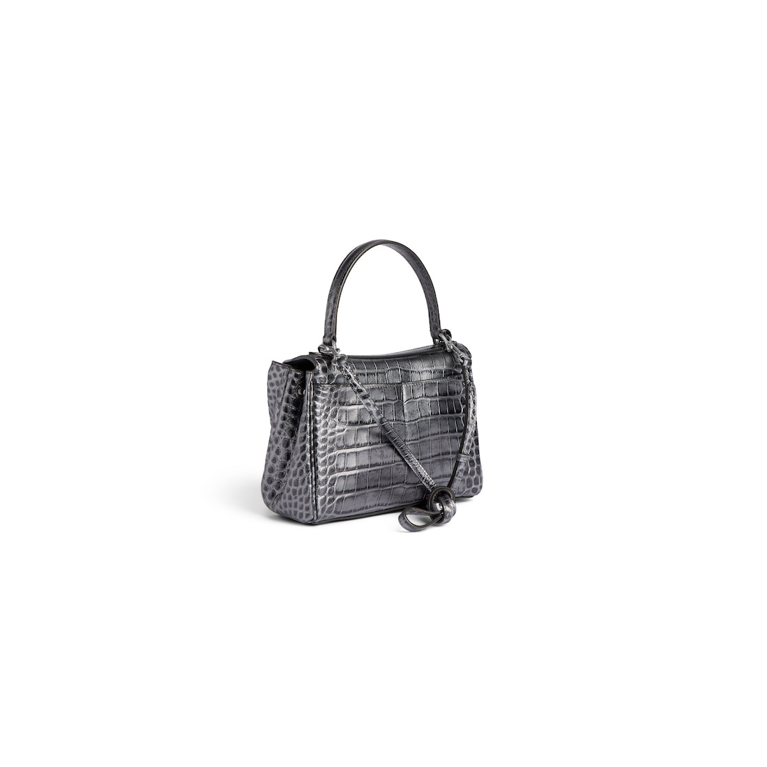 Women's Rodeo Handbag Mini in Gun Metal - 3