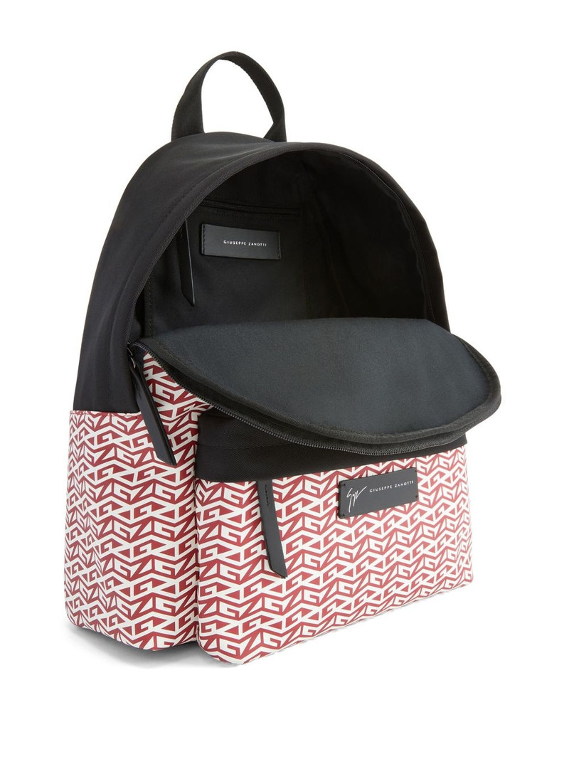 Bud logo-monogram backpack 5