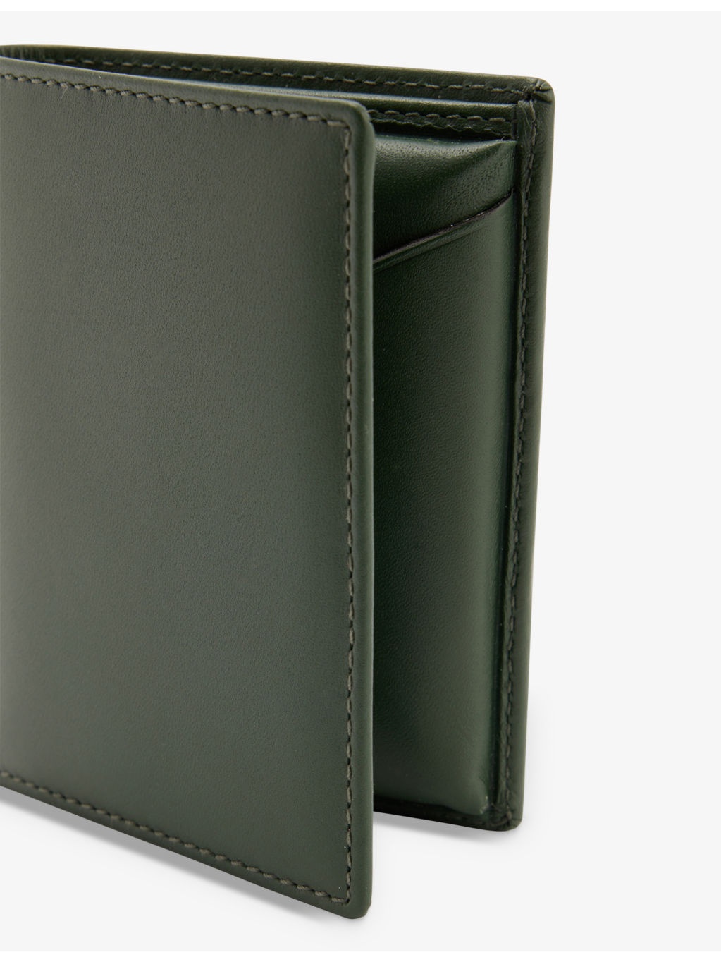 Classic bifold leather card wallet - 2