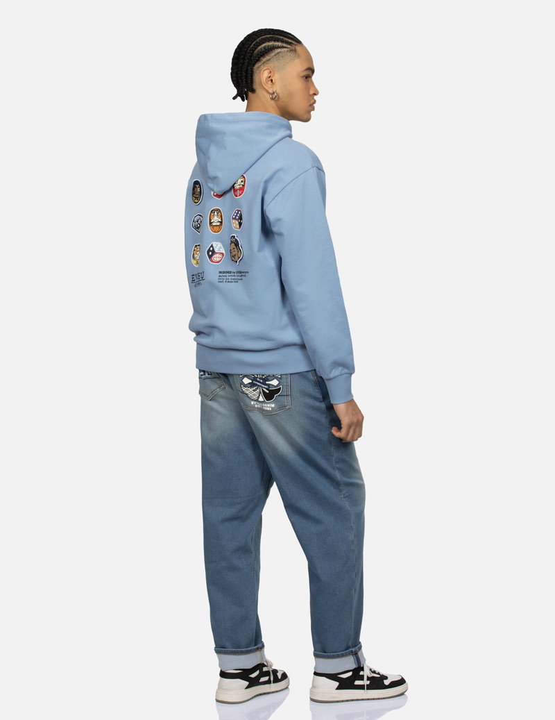 KAMON PRINT POCKET RELAX FIT JEANS 3