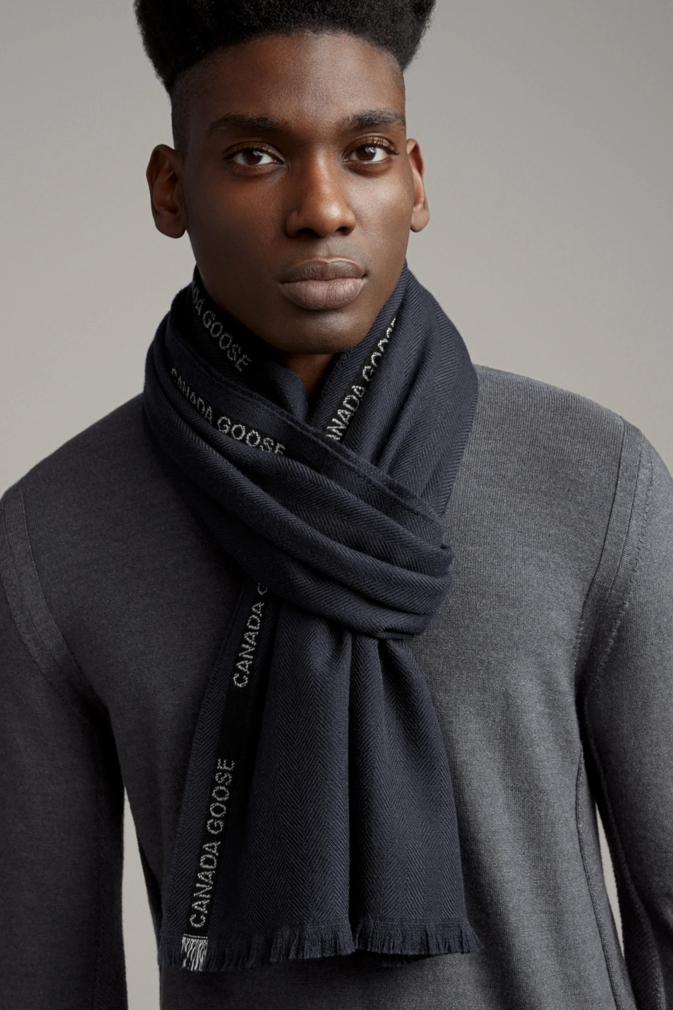 WOVEN SELVEDGE SCARF - 2