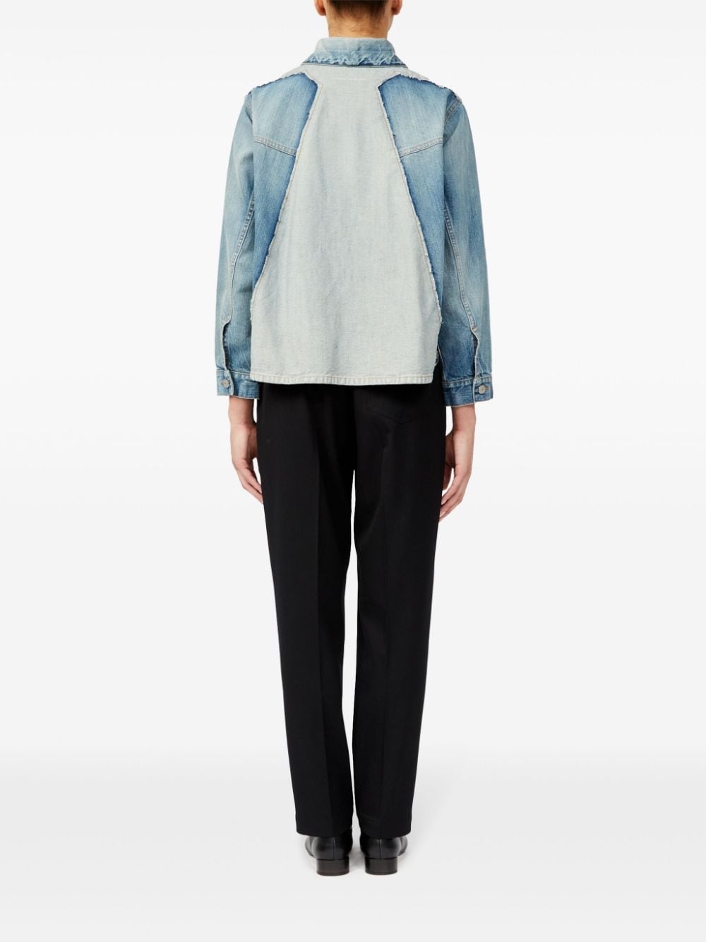 panelled jacket - 4