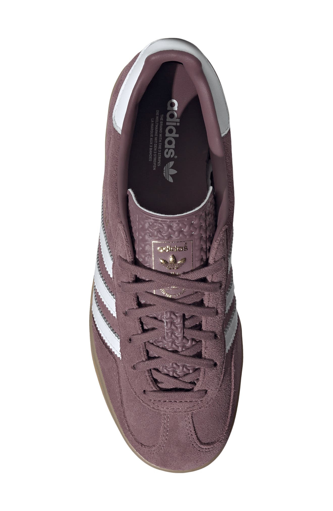adidas Gazelle Indoor Sneaker in Shafig/ftw at Nordstrom - 4