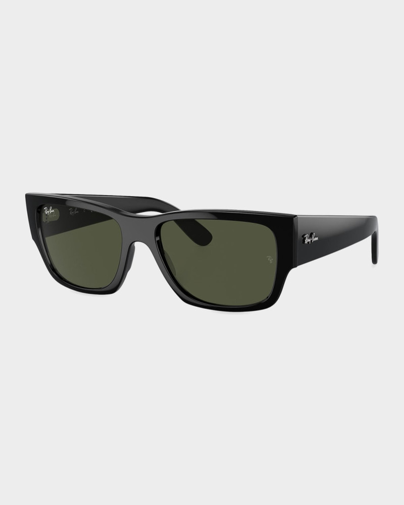 Ray-Ban RB0947 56MM Carlos Rectangular Sunglasses outlook