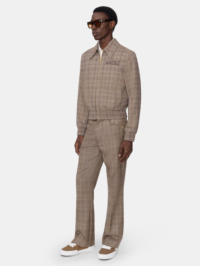 CHECK BOOT CUT PANT 3