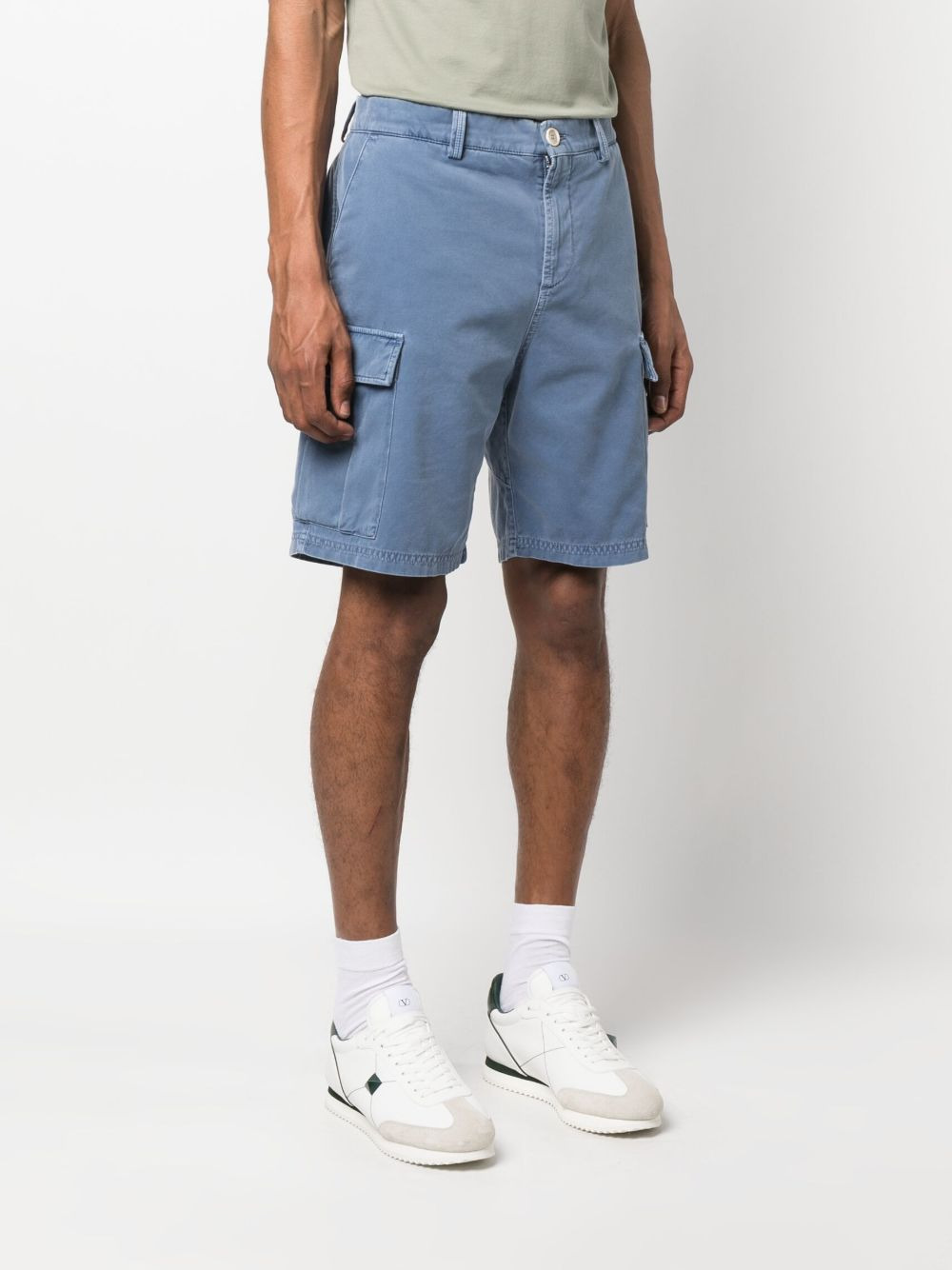 cotton cargo shorts - 3