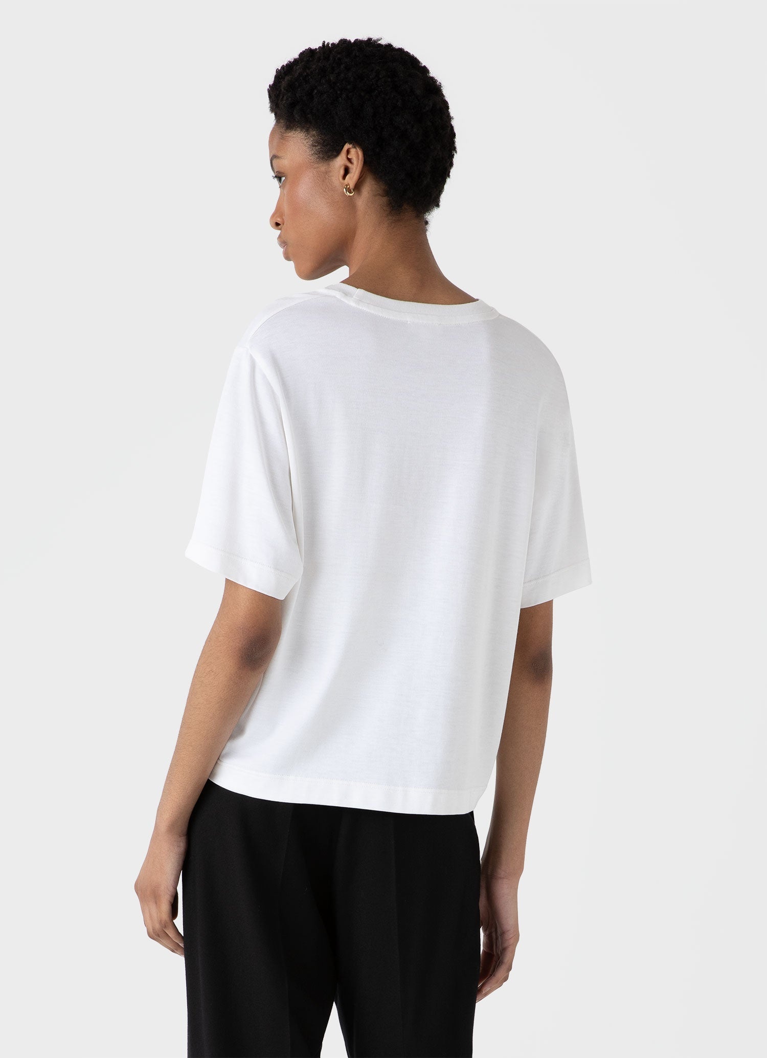 Boxy Silk T‑shirt - 3