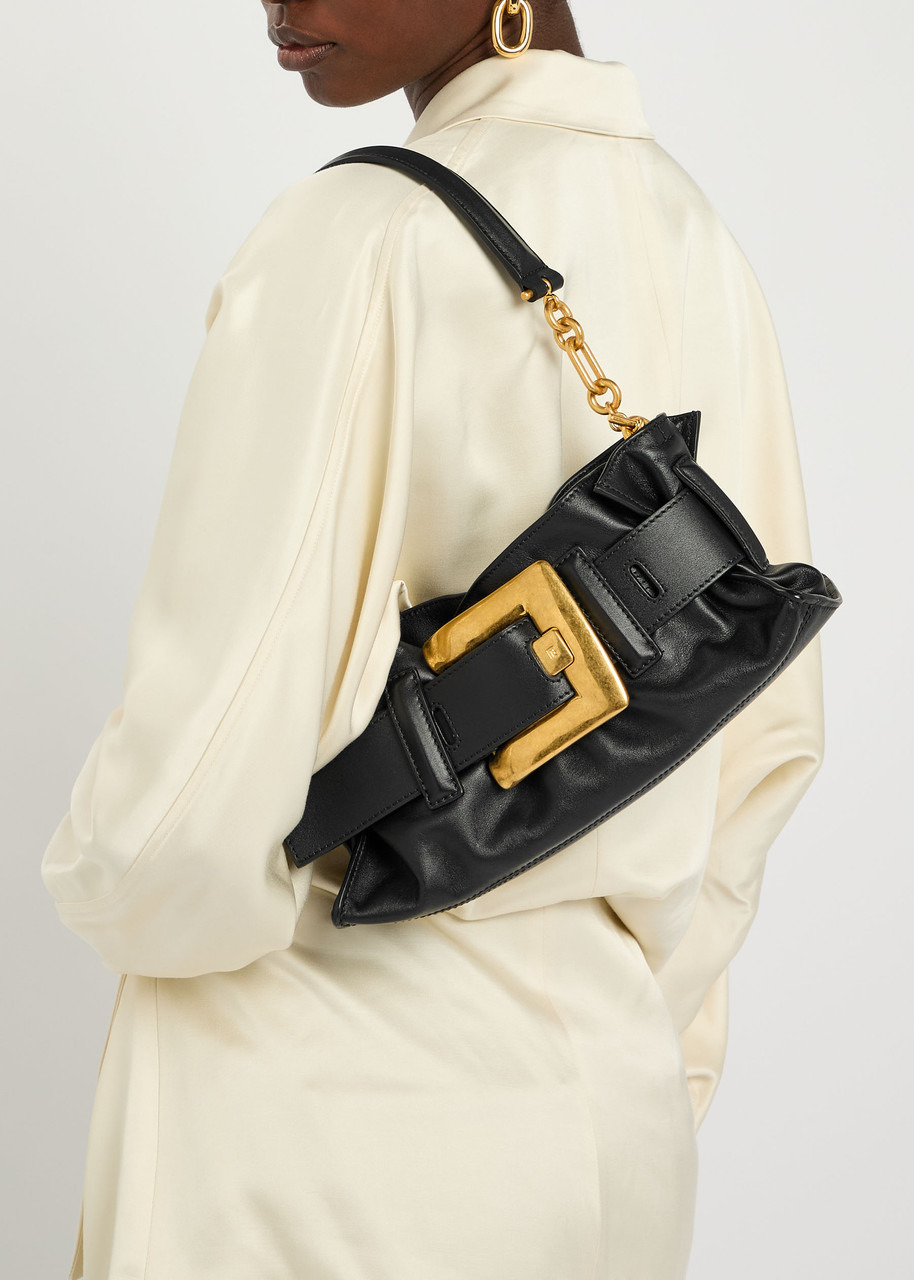 Balmain Anthem Mini Leather Shoulder bag - 5