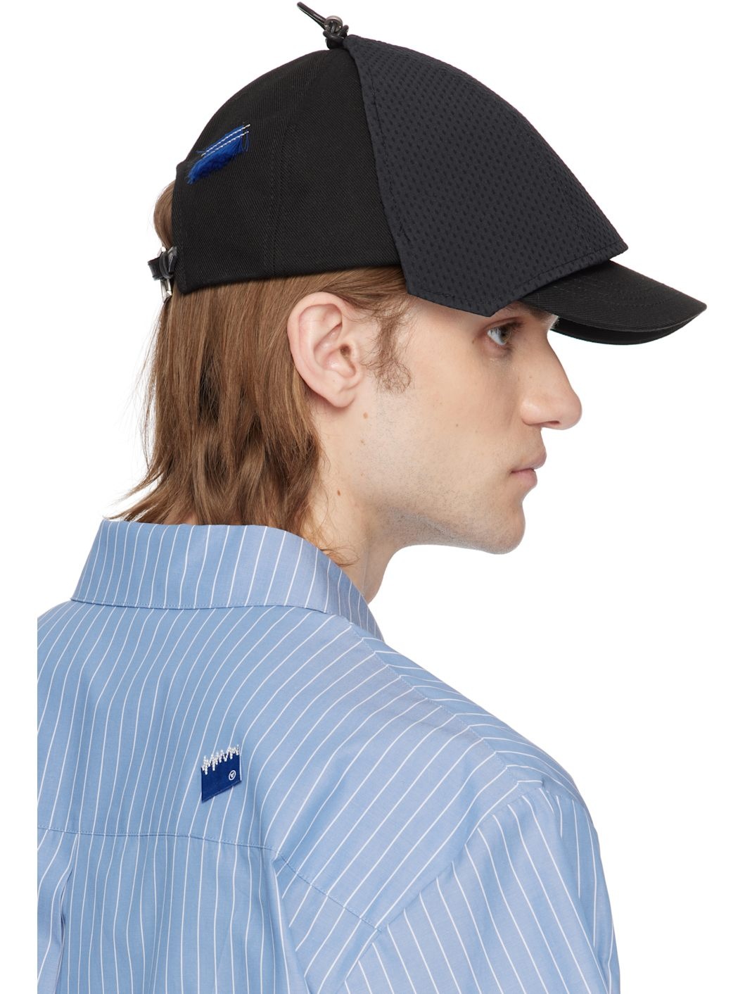 Black Layered Cap - 3