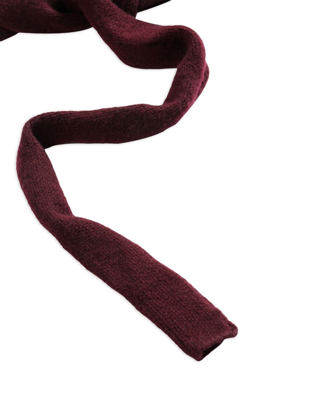 hooded tie scarf - 3