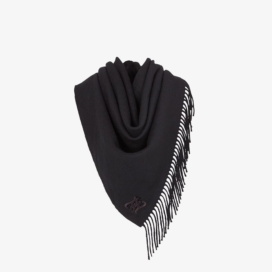 Black cashmere triangle - 2