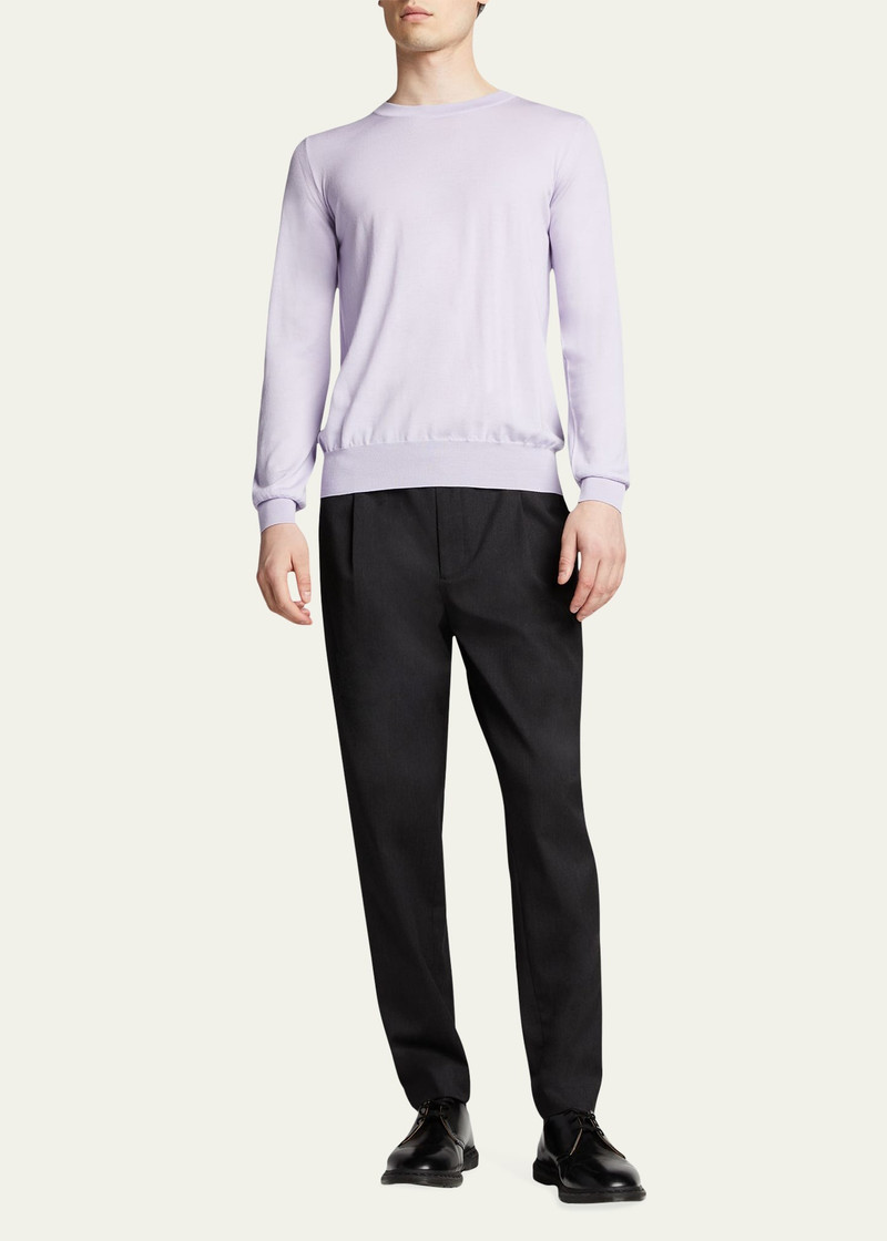Brioni Men's Sustainable Wool Crewneck Sweater outlook