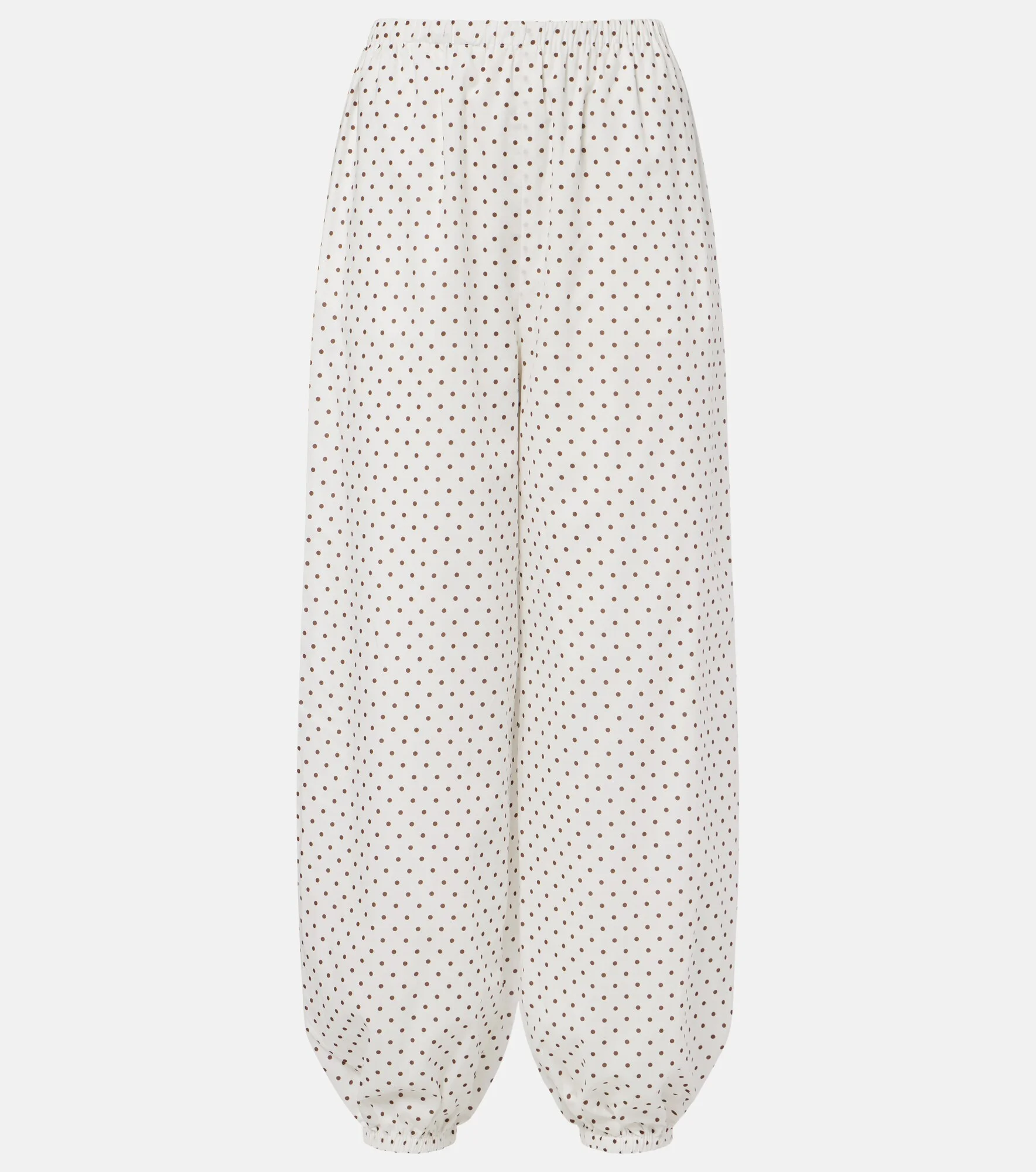 Evie polka-dot balloon pants - 1