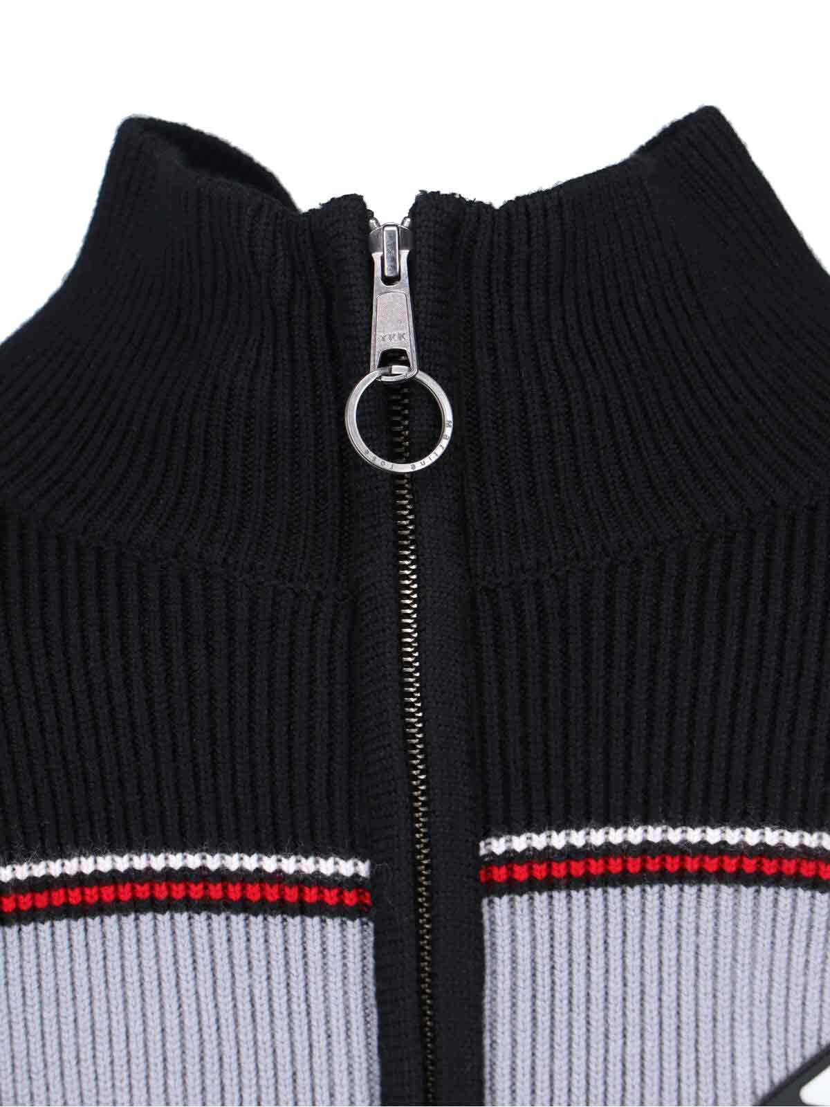 'HYBRID TRACK ZIP' CARDIGAN - 4